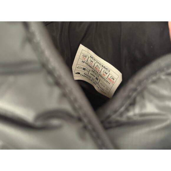 TNF The North Face Men's Size 12 THERMOBALL Traction Booties Black - Picture 9 of 9